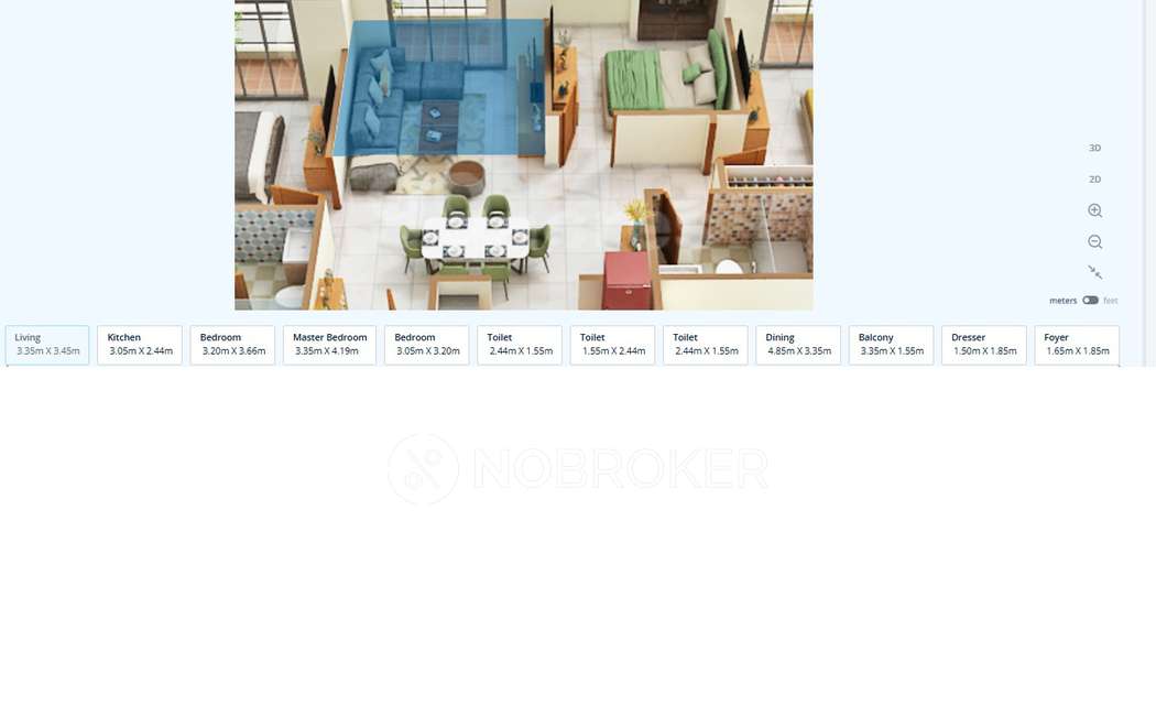 3 BHK Flat In Mana Skandas ...