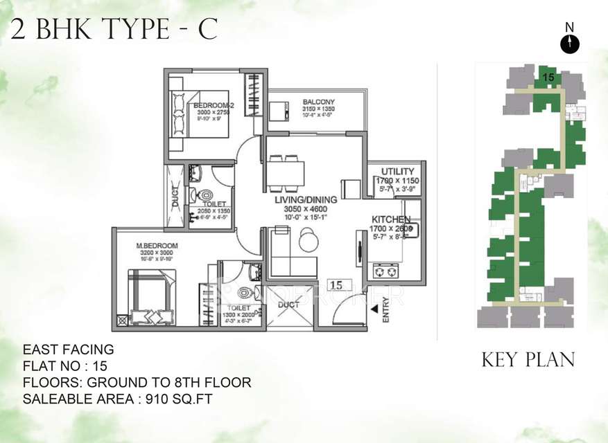 2 BHK Flat In Sowparnika Ol...