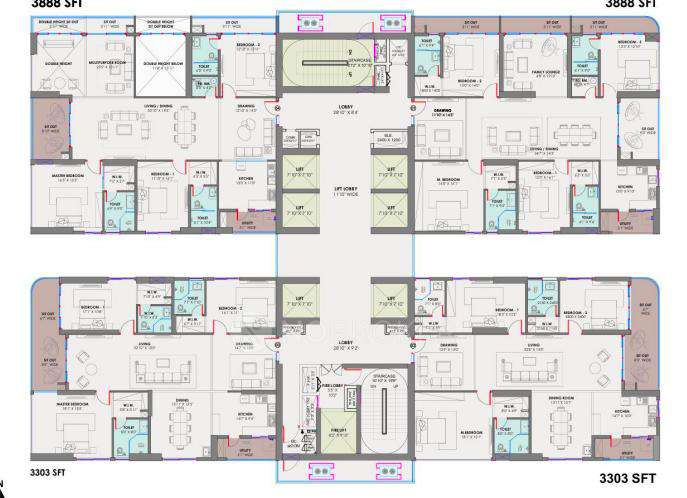 De Blueoak Trilight Rise With 9