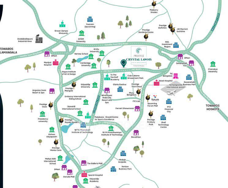 Prestige Crystal Lawns