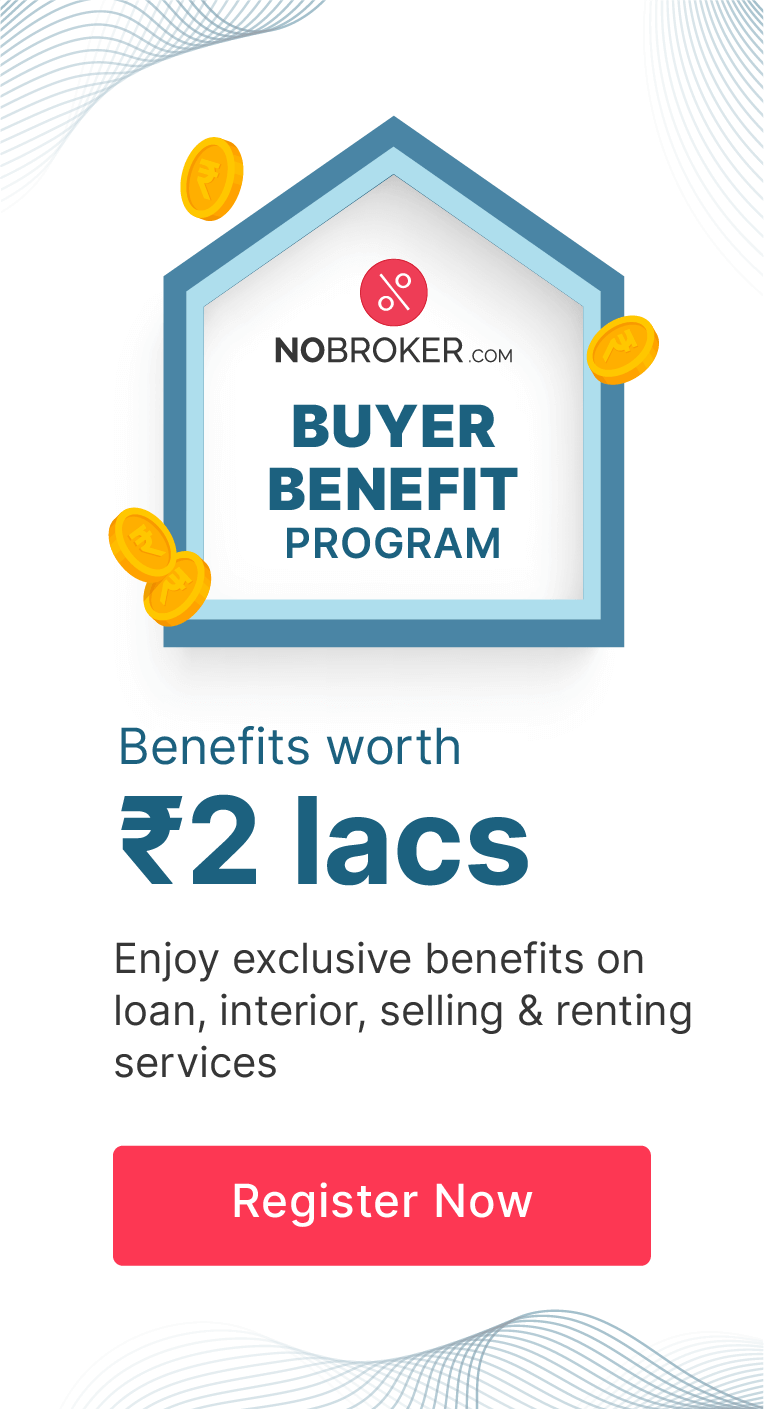 NoBroker buyer benefit program