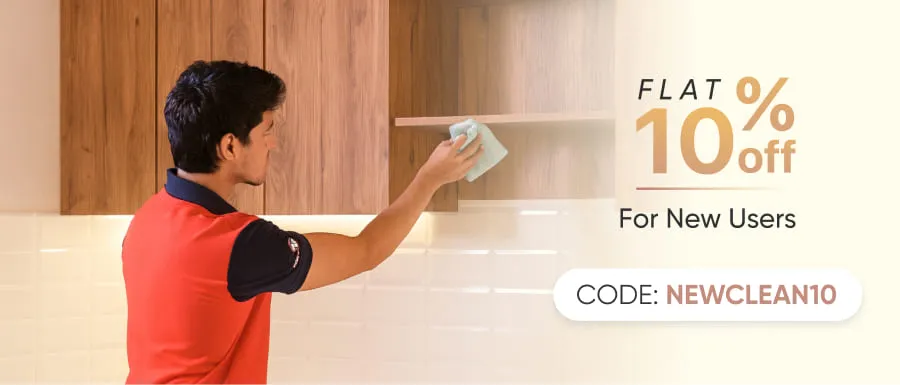 Empty Kitchen Cleaning