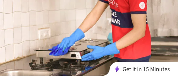 Occupied Kitchen Cleaning